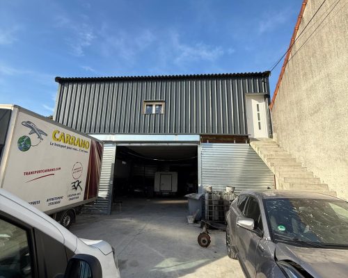 Toiture bac acier Atelier des Compagnons Yvelines 78