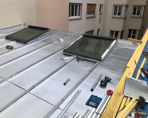 Velux et châssis parisien Atelier des Compagnons Yvelines 78
